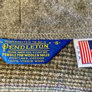 Pendleton wool mens shirt